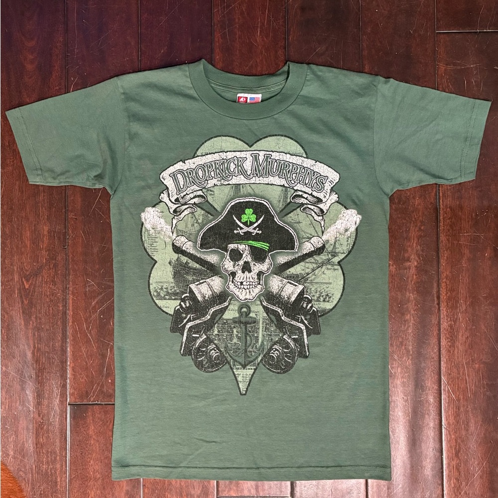 Vintage Dropkick Murphys Green Short Sleeve Y2K Tee